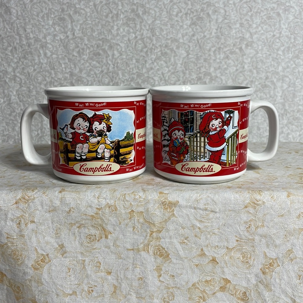 Set of Two Campbell's Soup Mugs.